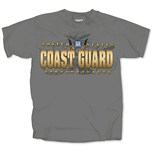 Gold Stars T-shirt (Coast Guard)