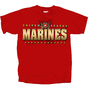 Gold Stars T-shirt (Marines)
