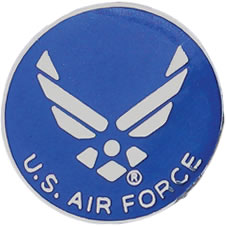 Blue Logo Air Force Tack - American Legion Flag & Emblem