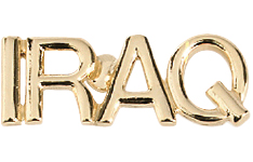 Iraq Cap Pin