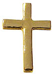 Gold Chaplain Cross Tack