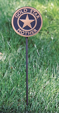 Gold Star Mother Gravemarker