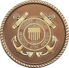 Coast Guard Outdoor Wall Emblem