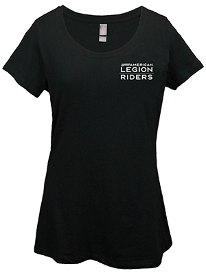 Lady Riders Scoop Neck T-shirt (Logo)