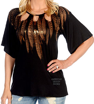 Lady Riders Feather Top