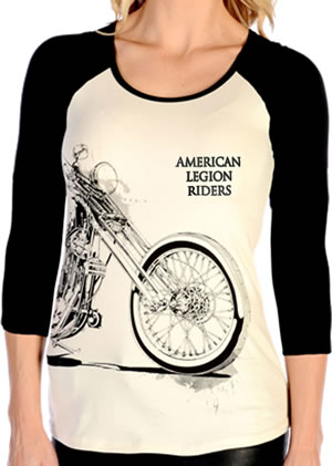 Lady Riders Vintage Bike T-shirt