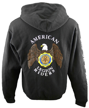 Full-Zip Hooded Sweatshirt (Legion Riders)