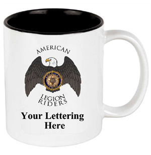 1-Sided Custom Riders Ceramic Mug (RIGHT HANDLE)