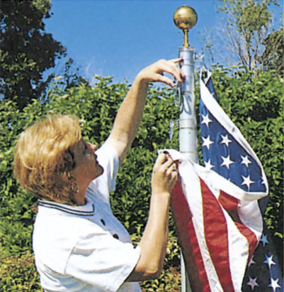 Installing Flagpole