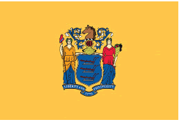 New Jersey Outdoor Flag