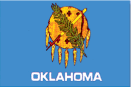 Oklahoma Outdoor Flag