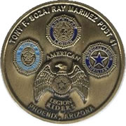 Tony F. Soza/Ray Marinez Post 41 Coin