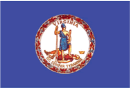 Virginia Outdoor Flag